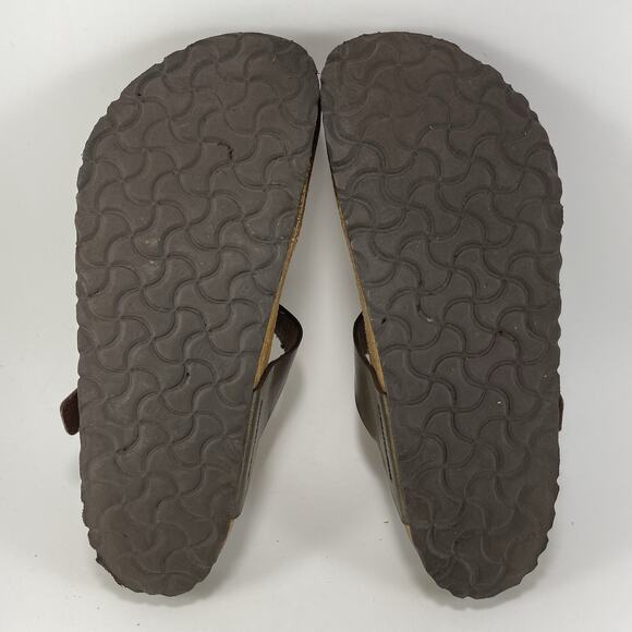 Birkenstock Gizeh Slide Sandal Womens Size 40 US Size 9-9.5 Brown Bronze - Picture 7 of 9